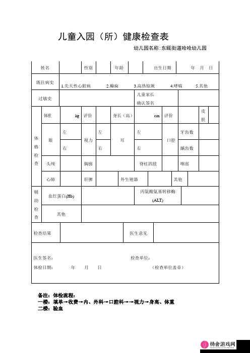 2 对 1 初次体检 3：健康检查新体验